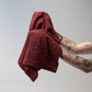 HAND TOWEL BURGUNDY