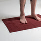 BATH MAT BURGUNDY