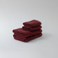 BATH MAT BURGUNDY